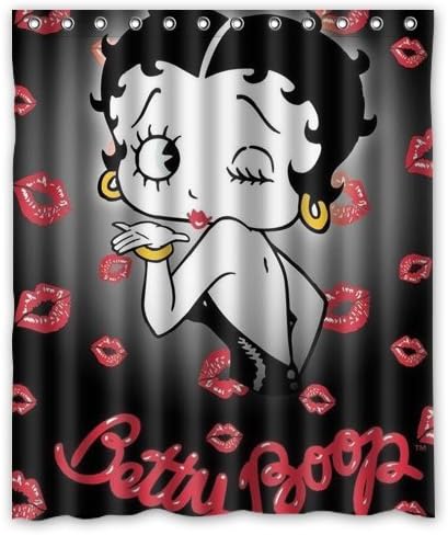 Friend Boat Window Curtain Betty Boop Top Thermal Insulated Reflect Sunlights 1 Panel 52"x63"