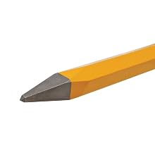 BOSTITCH 16-376 3/4-Inch by 12-Inch Concrete Chisel with Hand Guard