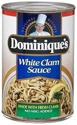 Dominique's White Clam Sauce, 15-Ounce Cans (Pack of 12)