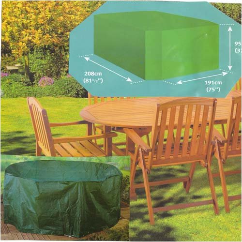 Oval Patio Set Cover Medium