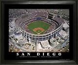 San Diego Padres - Qualcomm Stadium Aerial - Lg - Framed Poster Print