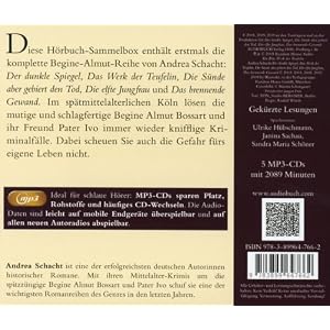 Die große Begine Almut Box (Der dunkle Spiegel, Die Sünde aber gebiert den Tod, Das Werk der Teufe