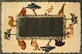 Animal Kingdom Kids Rug - Size 39x 58 - CK-TSC-158
