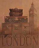Travel London by T.C. Chiu. LAMINATED. 16.00 inches width by 20.00 inches height. Highest Quality Art Poster Print travel to england Travel London by T.C. Chiu. LAMINATED. 16.00 inches width by 20.00 inches height. Highest Quality Art Poster Print