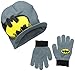 Berkshire Big Boys' Batman Brimmed Beanie and Glove Set