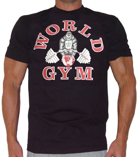 W101 World Gym Shirts Classic Gorilla logo