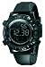 Men's Digital Multi-Function Black Silicone