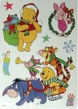 07X'mas ウィンドウステッカー プーさん