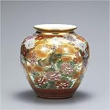 九谷焼 8号花瓶 割取花詰 【陶器,花器,フラワーベース】の画像