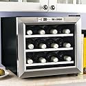 Wine Enthusiast Silent 12 Bottle Wine Refrigerator (Stainless Steel Trim Door
