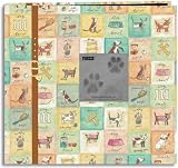 Pioneer 12 Inch by 12 Inch Pet Postbound Album with Photo Window, Dog