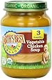 Earth's Best Organic Stage 3, Vegetable & Chicken Soup, 6 Ounce Jar (Pack of 12)