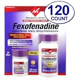 Member's Mark Original Prescription Strength Fexofenadine Hydrochloride , 180 Mg, 120 Tablets