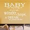 Wall Appliqué - Baby Beginning Of All Things