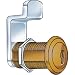 1-3/4'' Long Cylinder Lock - Brass, keyed alike