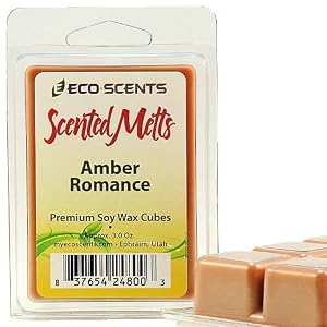 2-Pack EcoScents Scented Wax Melts - Amber Romance - Seductive. Alluring. Romantic....