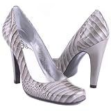 Carlos by Carlos Santana Iconic Silver pumps at Carlos by Carlos Santana