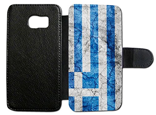 Samsung Galaxy Griechenland Athen 3 Flip Tasche Hülle Case Cover Schutz Handy Galaxy S3 Mini