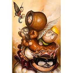 South Park: Kenny Angel Fine Art Print