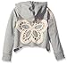 Burt's Bees Baby Girls' Toddler Crochet French Terry Hoodie & Pant