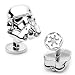 Search : Officially licensed by Lucasfilm Star Wars 3-D Storm Trooper Head Cufflinks Cuff Links