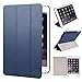 Inateck iPad Mini 3/2/1 Case - Ultra Slim Smart Case Leather Cover with Magnetic Auto Sleep Wake-up Function for Apple iPad Mini 1/2/3, Blue