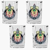 Chivas USA 4 Piece Square Shot Glass Set