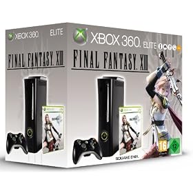 Console Xbox 360 Elite noire (120 Go) + Final Fantasy XIII