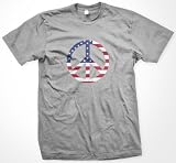 Peace Sign, American Flag T-shirt, US Pride, USA, Patriotic Shirts