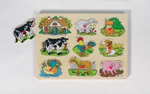 Tierstimmen, Steckpuzzle