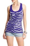 2b Tiger Sequin Tank