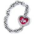 Fresno State Bulldogs Gametime Heart Bracelet/Watch