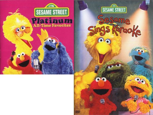 Sesame Street - Sesame Sings Karaoke / Platinum : All Time Favorites CD (2 Pack)