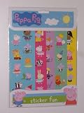 PEPPA PIG STICKER FUN : 5 SHEETS OF STICKERS