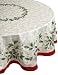 Lenox Golden Holly 60-inch by 84-inch Oval Tablecloth