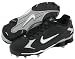 Nike 317029 Shox Fuse Metal Adult Baseball Cleat Low - Black/White