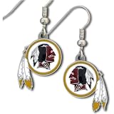 Siskiyou Washington Redskins Dangle Earrings