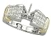 14K Two-Tone Gold Diamond Engagement Ring Semimount