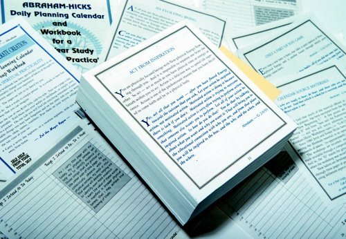 By Jerry Hicks Daily Planning Calendar, The Science of Deliberate Creation : Abraham-Hicks Planning Calendar and St (1st First Edition) [Calendar]