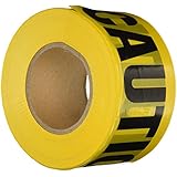 Yellow Caution Barricade Tape 3 X 1000