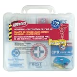 Tools & Hardware : AO Safety 130-Pc. Industrial/Construction First Aid Kit