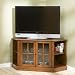 Southern Enterprises MS9872 Thomas Corner Media TV Stand, Walnut