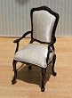Oriental Handpainted Chair Dollhouse Miniature
