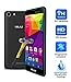 BLU advance 5.0 Screen protector, KuGi ® BLU advance 5.0 screen protector - High Quality 9H Hardness HD clear Tempered Glass Screen Protector for BLU advance 5.0 5 inch smartphone. (BLU advance 5.0)