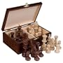 Staunton No. 5 Tournament Chess Pieces w/ Wood Box