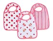 aden + anais 3 Pack Nibble Snap Bibs, Princess Posie