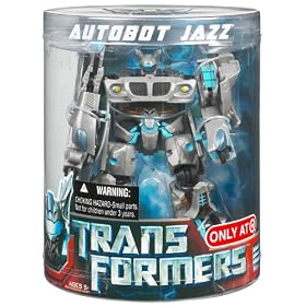 Transformers Movie Deluxe Exclusive Figure in Canister - AUTOBOT JAZZ