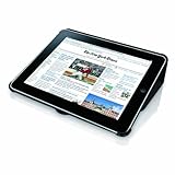 Macally BOOKSTANDB Protective Microfiber Case and Stand for iPad - Black