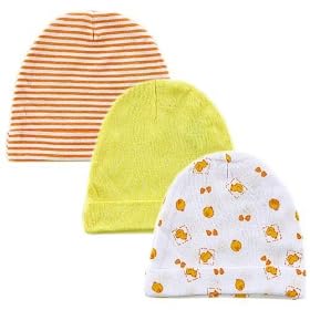 Luvable Friends 3-Pack Infant Caps