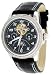 Adee Kaye #AK8023-M1 Men's Retrograde Open Heart Skeleton Display Self Winding Automatic Watch